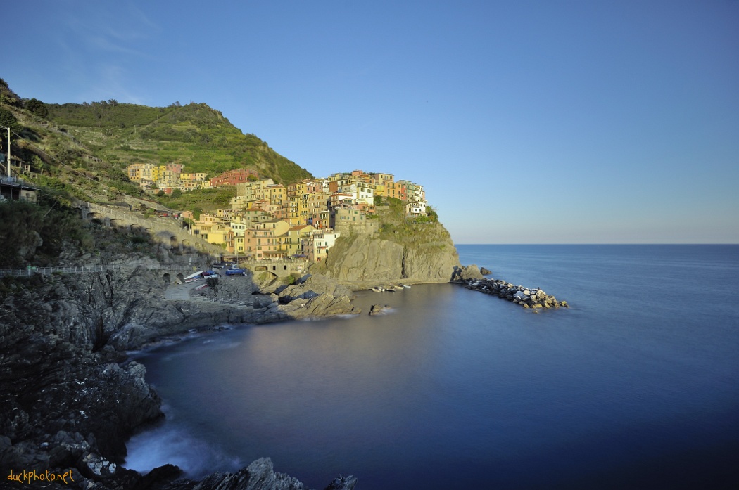 Manarola al tramonto