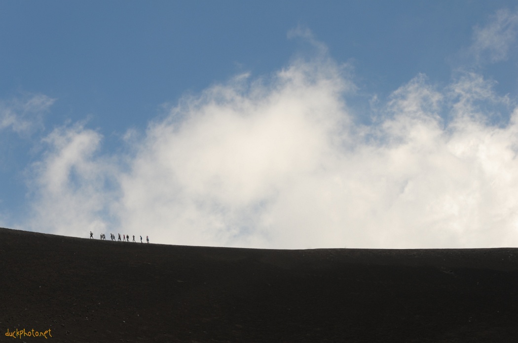 Camminando sul vulcano