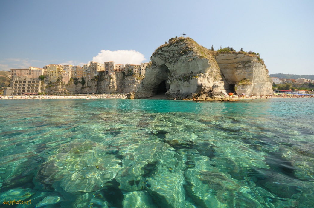 Tropea vista dal mare